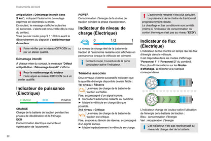 2021-2022 Citroën C4/e-C4 Owner's Manual | French