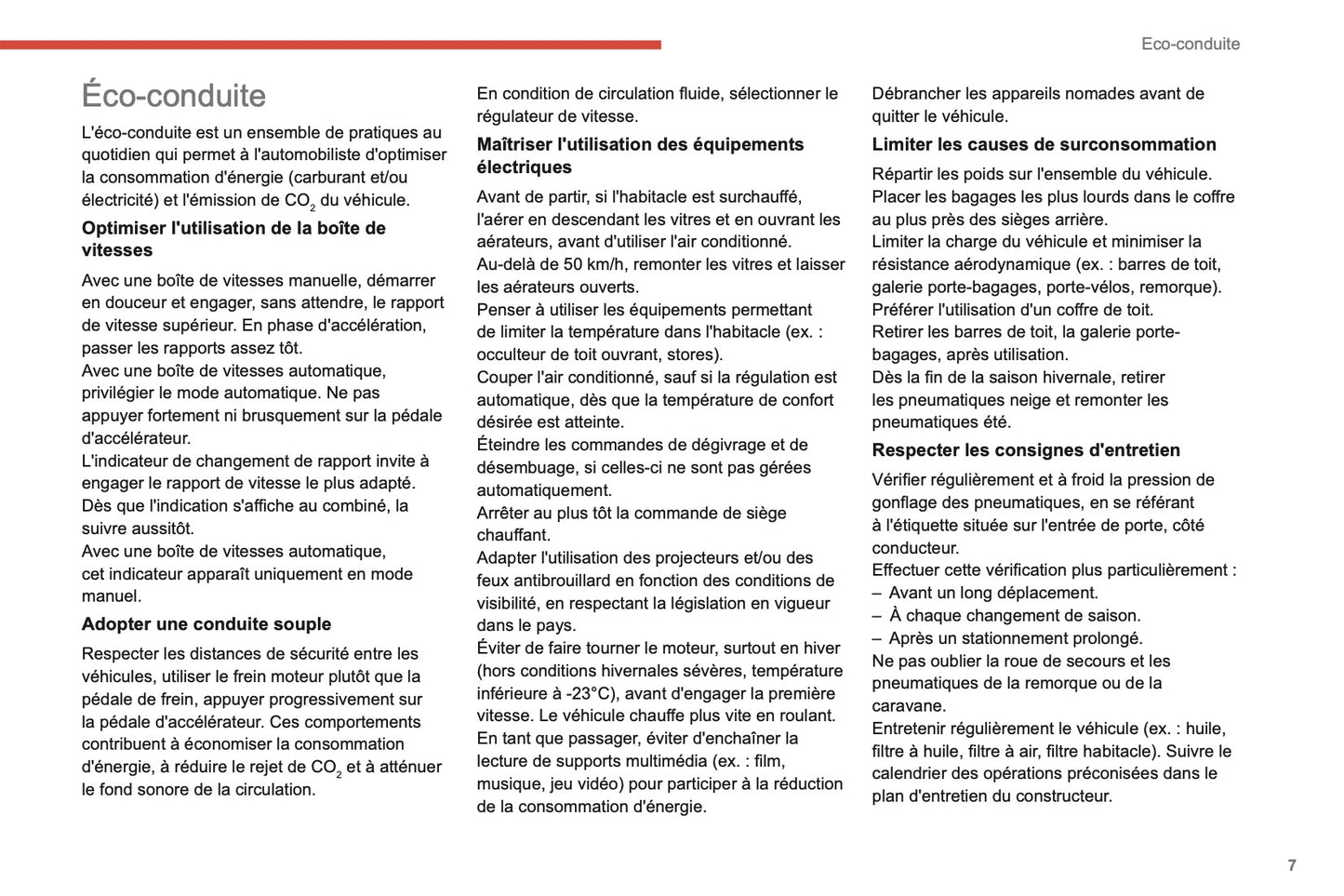 2021-2022 Citroën C4/e-C4 Owner's Manual | French