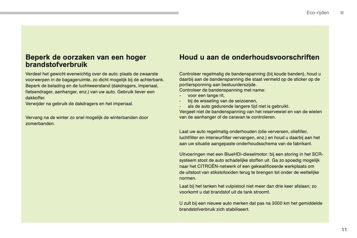 2014-2015 Citroën C4 Owner's Manual | Dutch