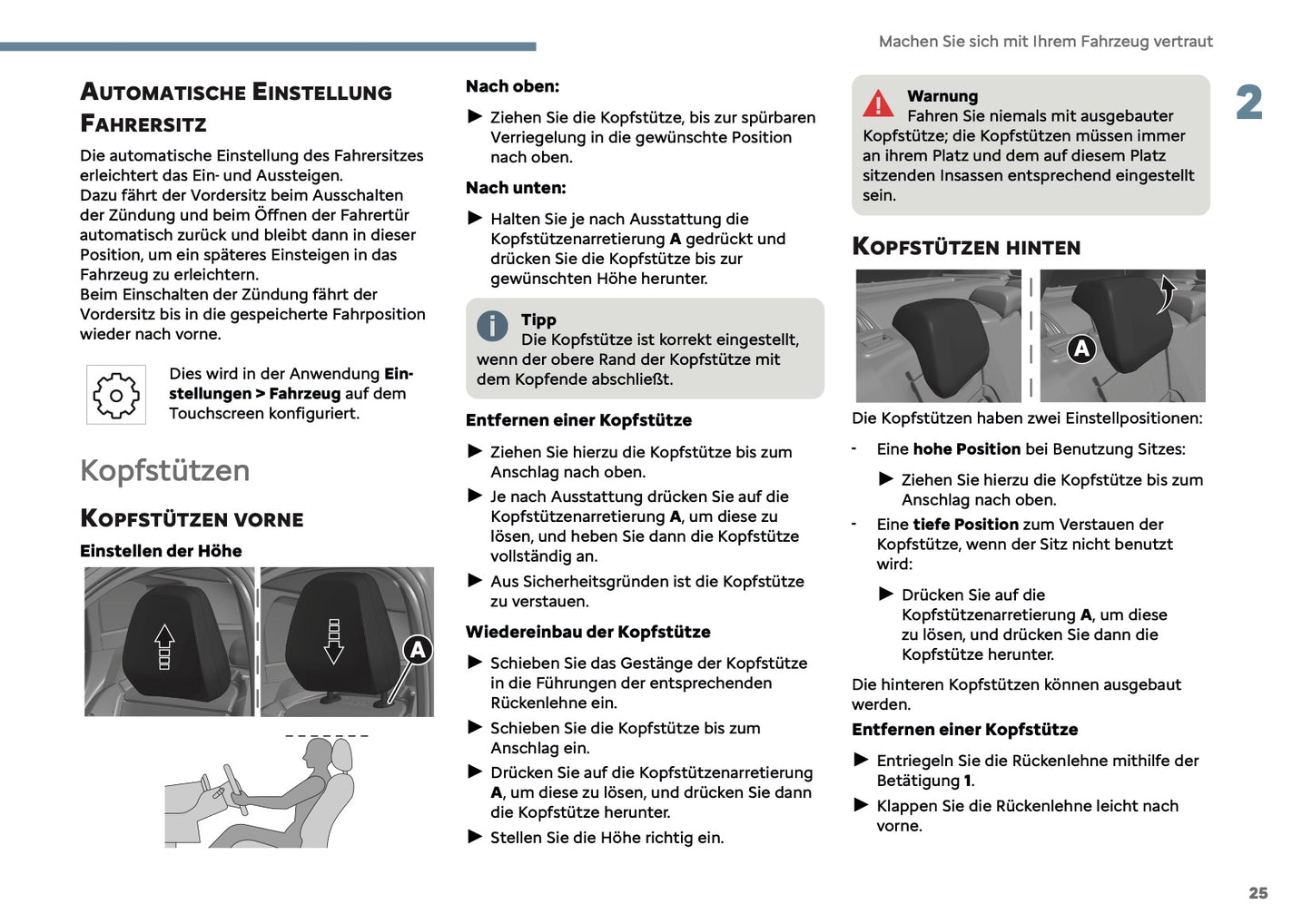 2025 Citroën C5 Aircross Owner's Manual | German