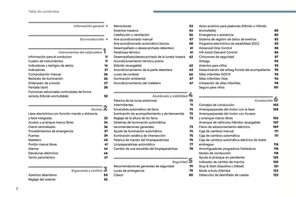 2024 Citroën C5 Aircross Owner's Manual | Spanish