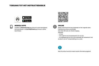 2024 Citroën C5 Aircross Owner's Manual | Dutch