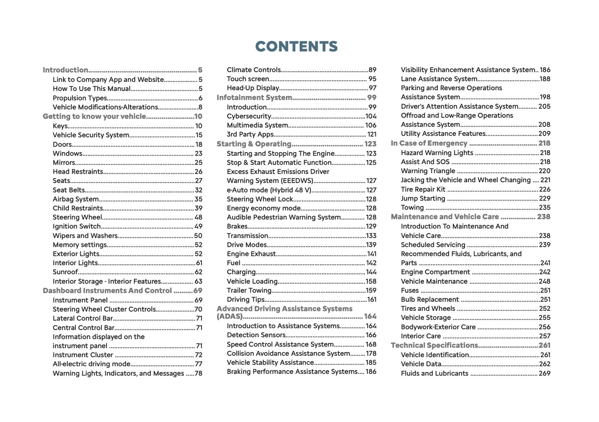 2026 Citroën C5 Aircross Owner's Manual | English