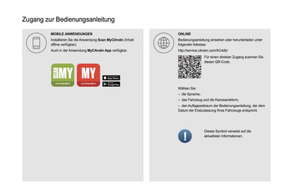 2021-2024 Citroën Jumper/Relay Owner's Manual | German