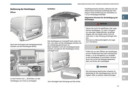 2026 Citroën Jumpy/Dispatch/SpaceTourer Owner's Manual | German