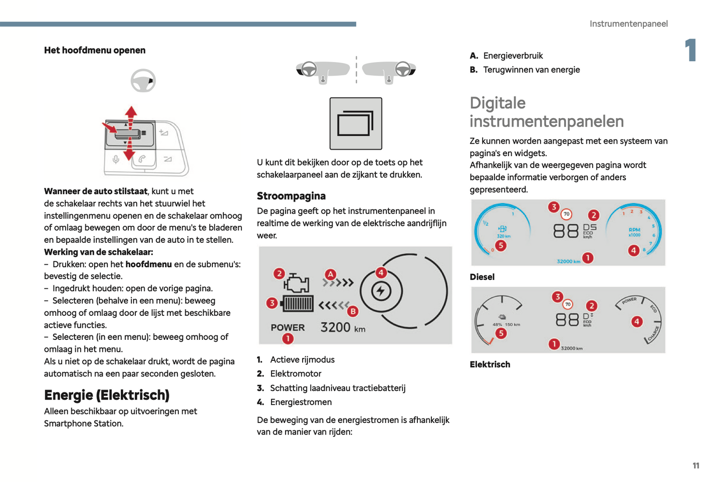 2024 Citroën Jumpy/Dispatch/SpaceTourer Owner's Manual | Dutch