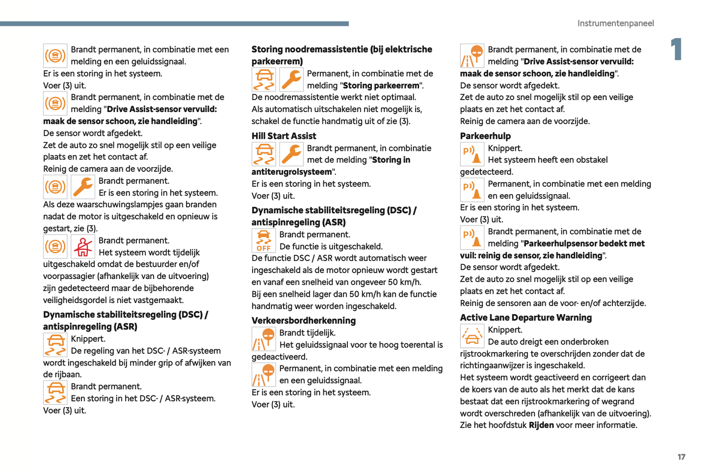 2024 Citroën Jumpy/Dispatch/SpaceTourer Owner's Manual | Dutch