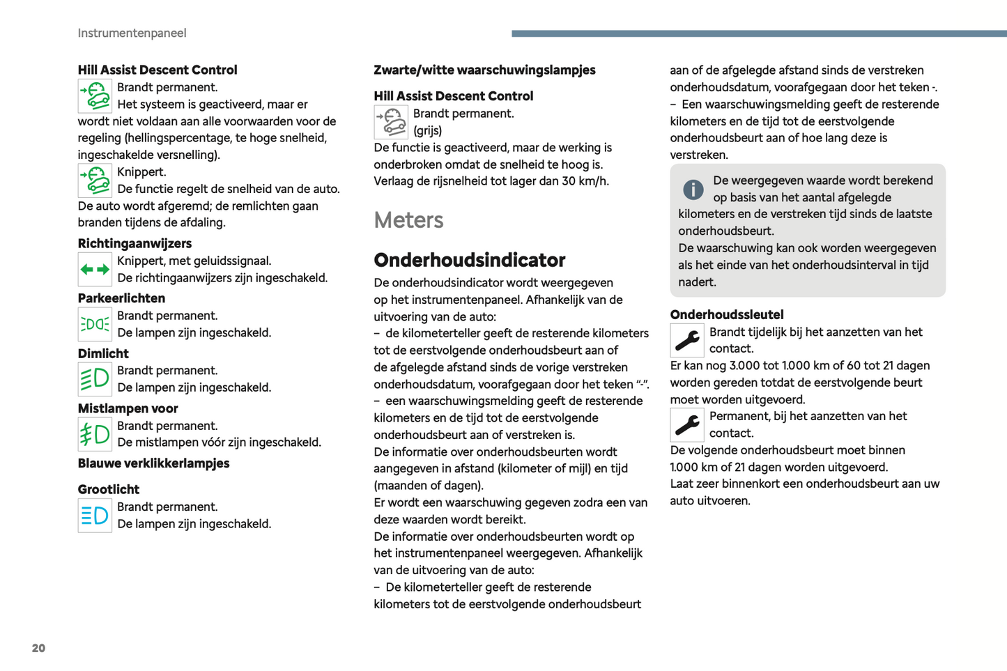 2024 Citroën Jumpy/Dispatch/SpaceTourer Owner's Manual | Dutch