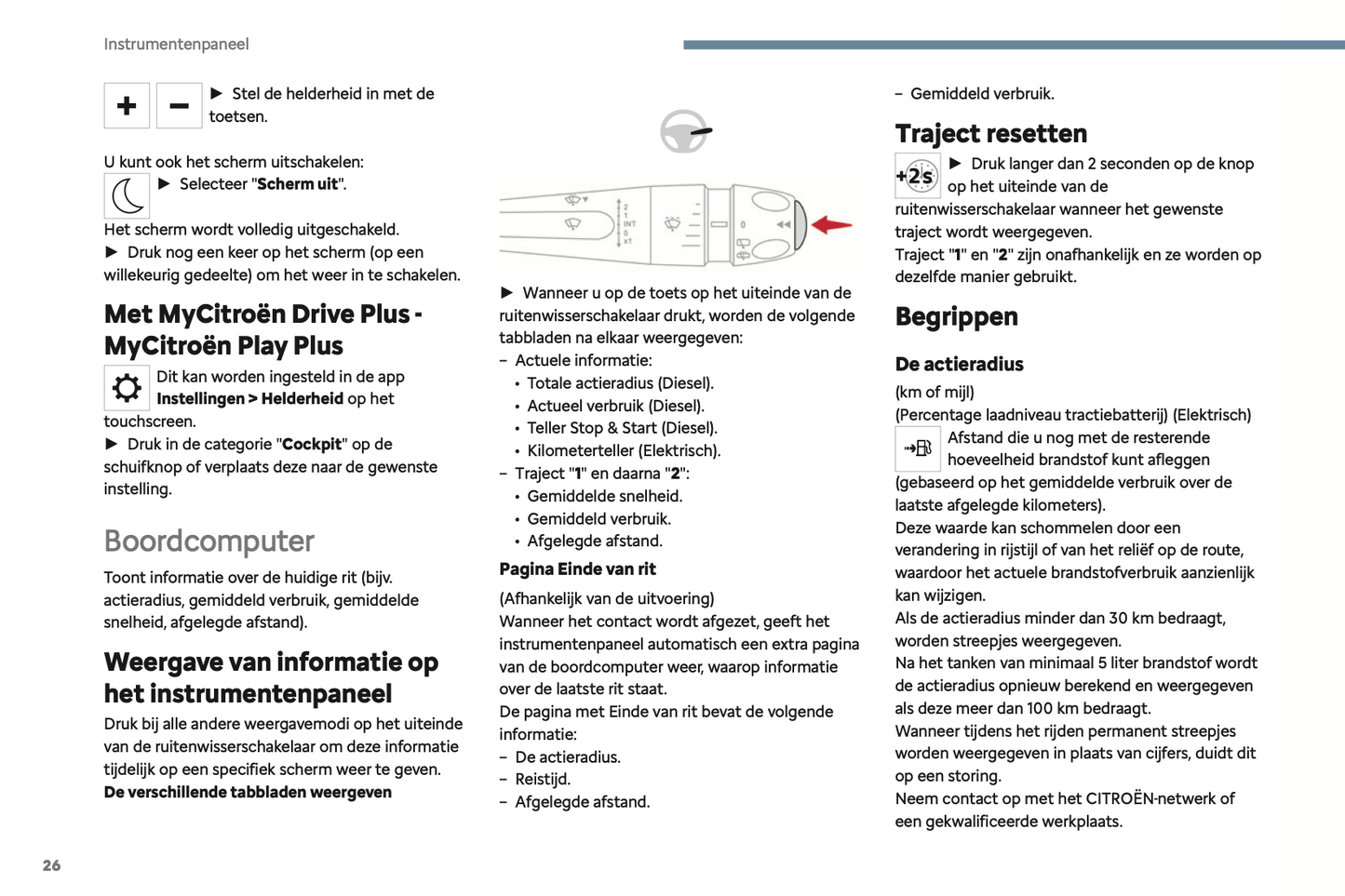 2024 Citroën Jumpy/Dispatch/SpaceTourer Owner's Manual | Dutch