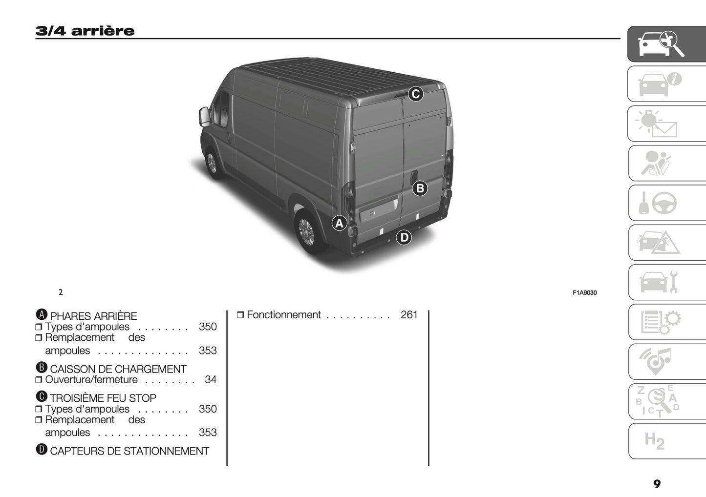 2025 Citroën Jumper/Relay Owner's Manual | French