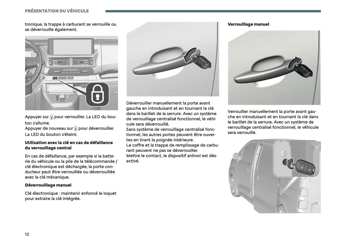 2026 Citroën Jumpy/Dispatch/SpaceTourer Owner's Manual | French
