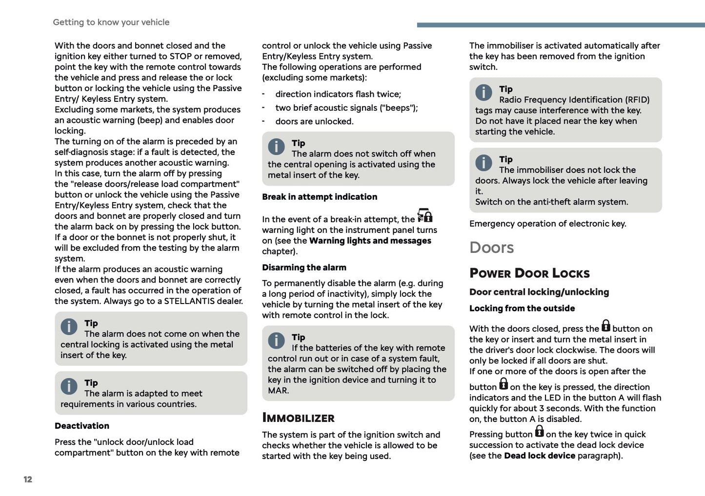 2025-2026 Citroën Jumper/Relay Owner's Manual | English