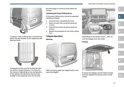 2026 Citroën Jumpy/Dispatch/SpaceTourer Owner's Manual | English