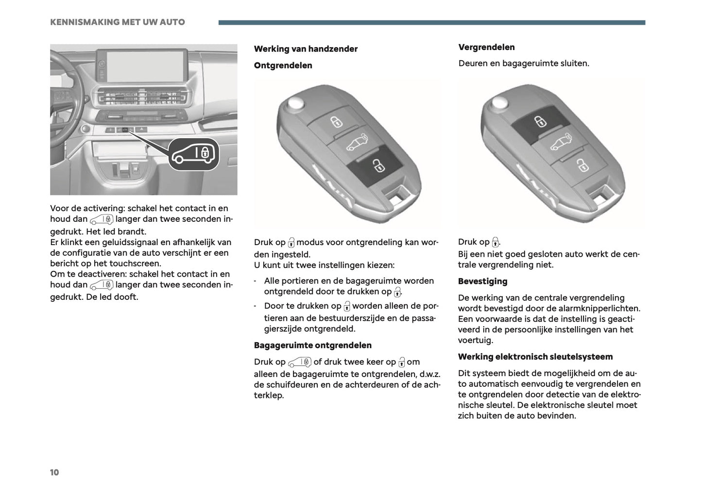 2026 Citroën Jumpy/Dispatch/SpaceTourer Owner's Manual | Dutch