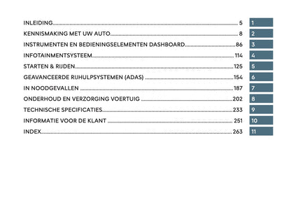 2026 Citroën Jumpy/Dispatch/SpaceTourer Owner's Manual | Dutch