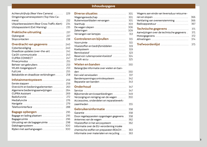 2024-2025 Cupra Born Owner's Manual | Dutch