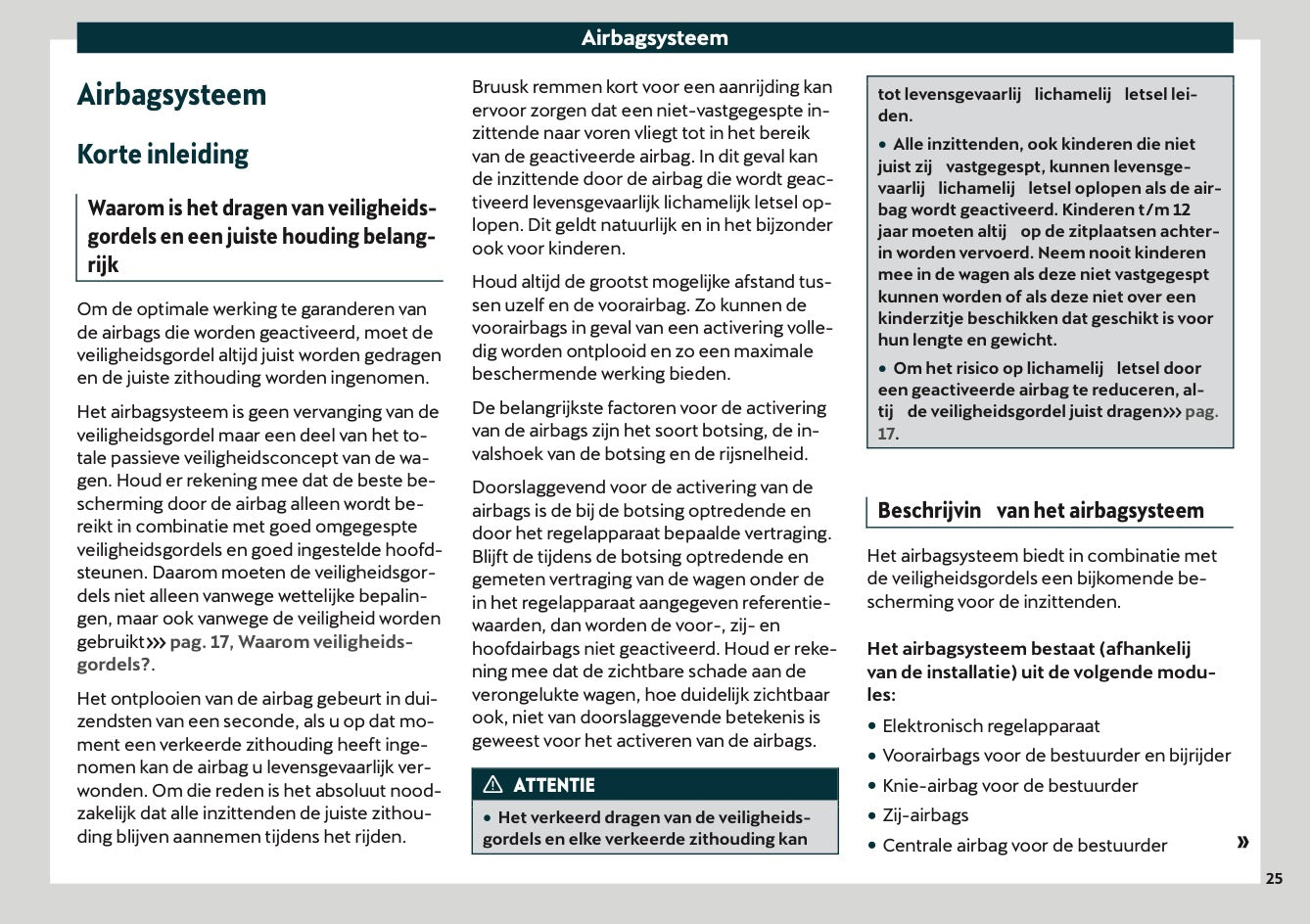 2020-2021 Cupra Formentor Owner's Manual | Dutch