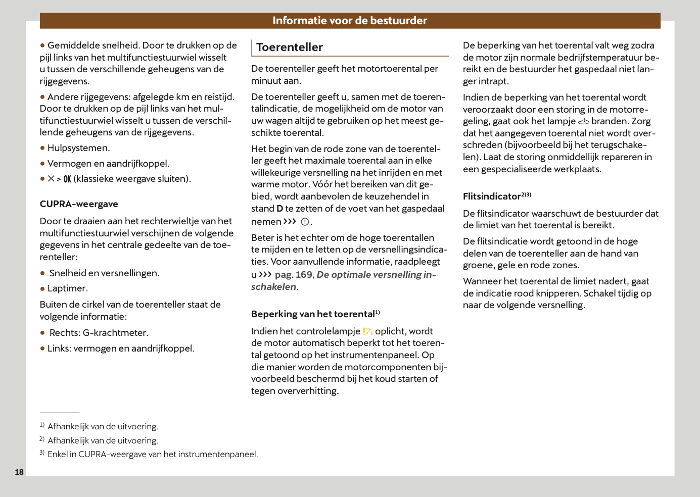 2024-2025 Cupra Formentor Owner's Manual | Dutch