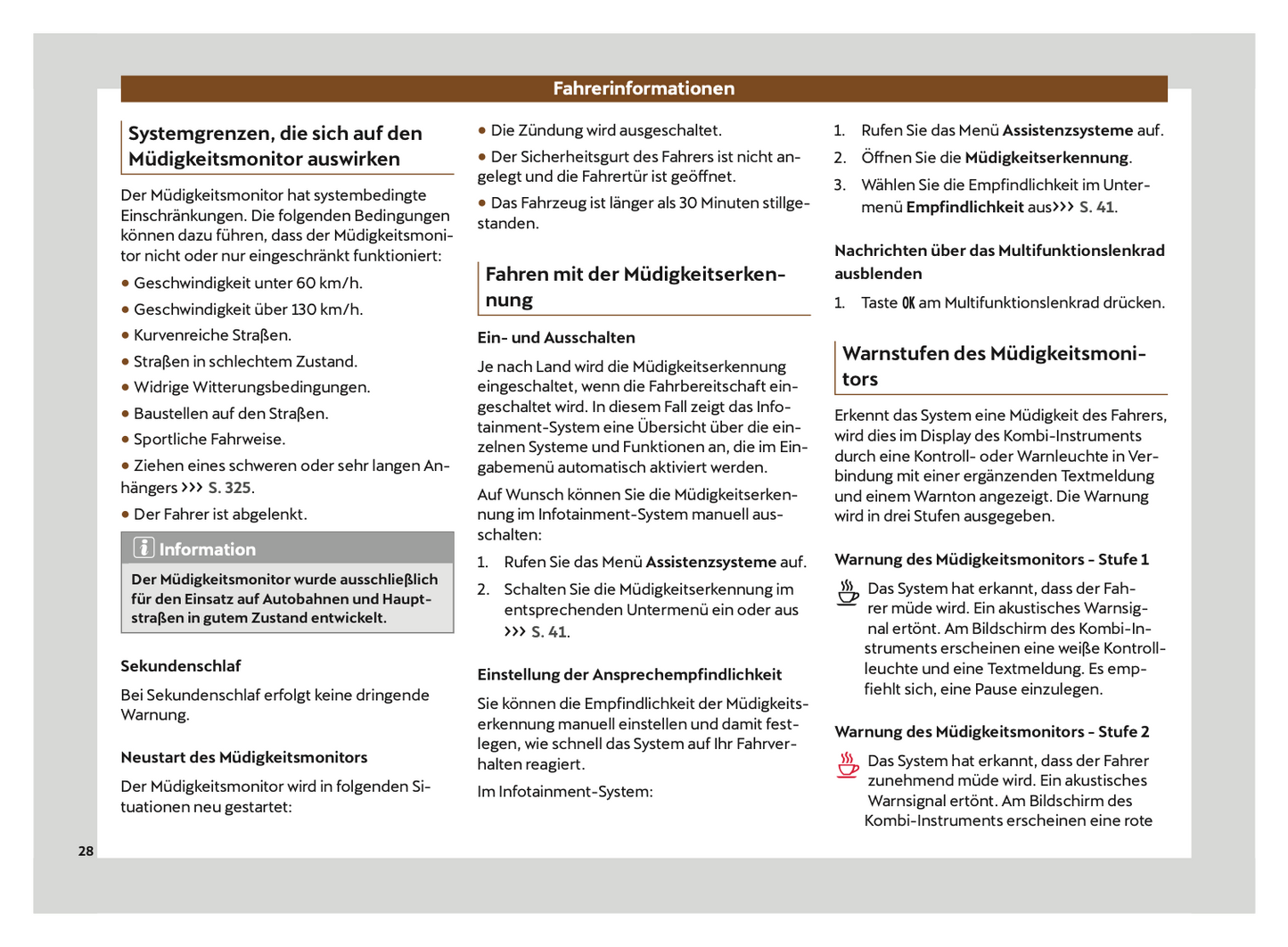 2024 Cupra Leon Owner's Manual | German