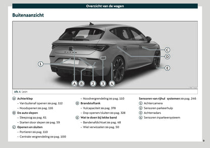2021 Cupra Leon Owner's Manual | Dutch