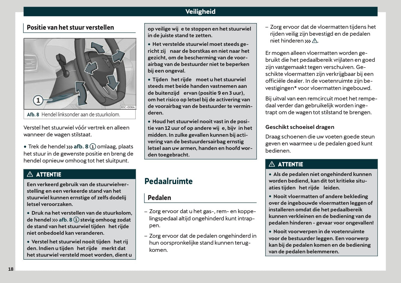 2021 Cupra Leon Owner's Manual | Dutch