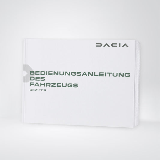 2026 Dacia Bigster Owner's Manual | German