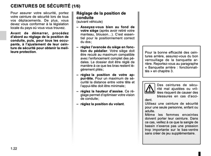 2022-2024 Dacia Duster Owner's Manual | French