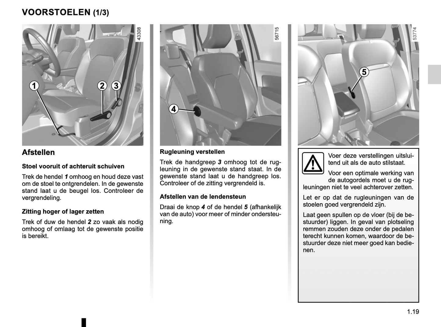 2022-2023 Dacia Duster Owner's Manual | Dutch