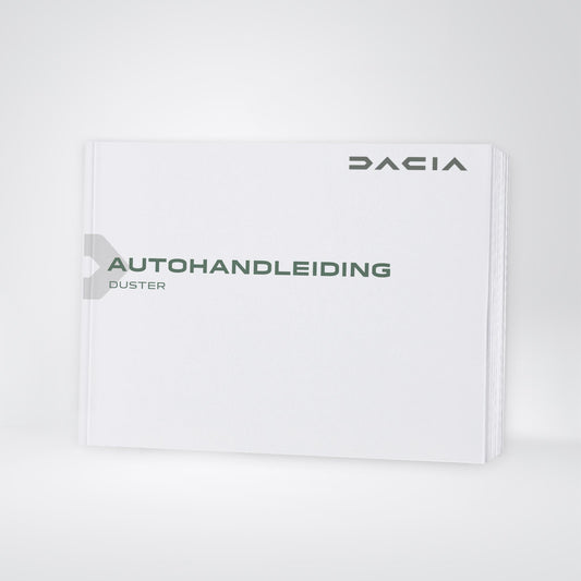 2025-2026 Dacia Duster Owner's Manual | Dutch