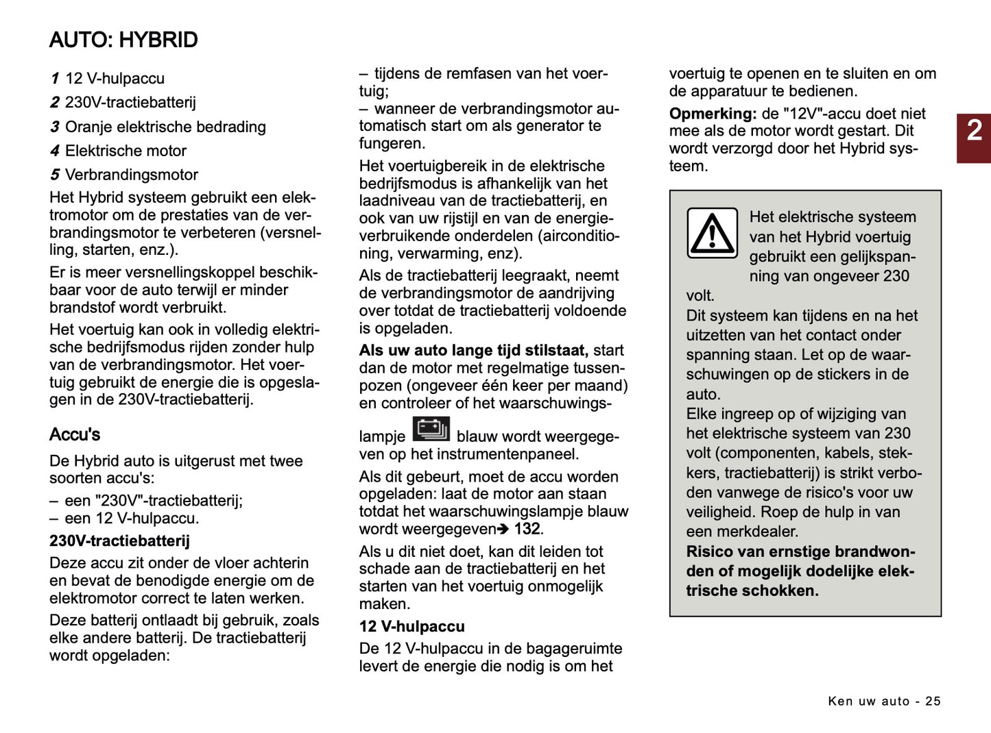 2024-2025 Dacia Jogger Owner's Manual | Dutch