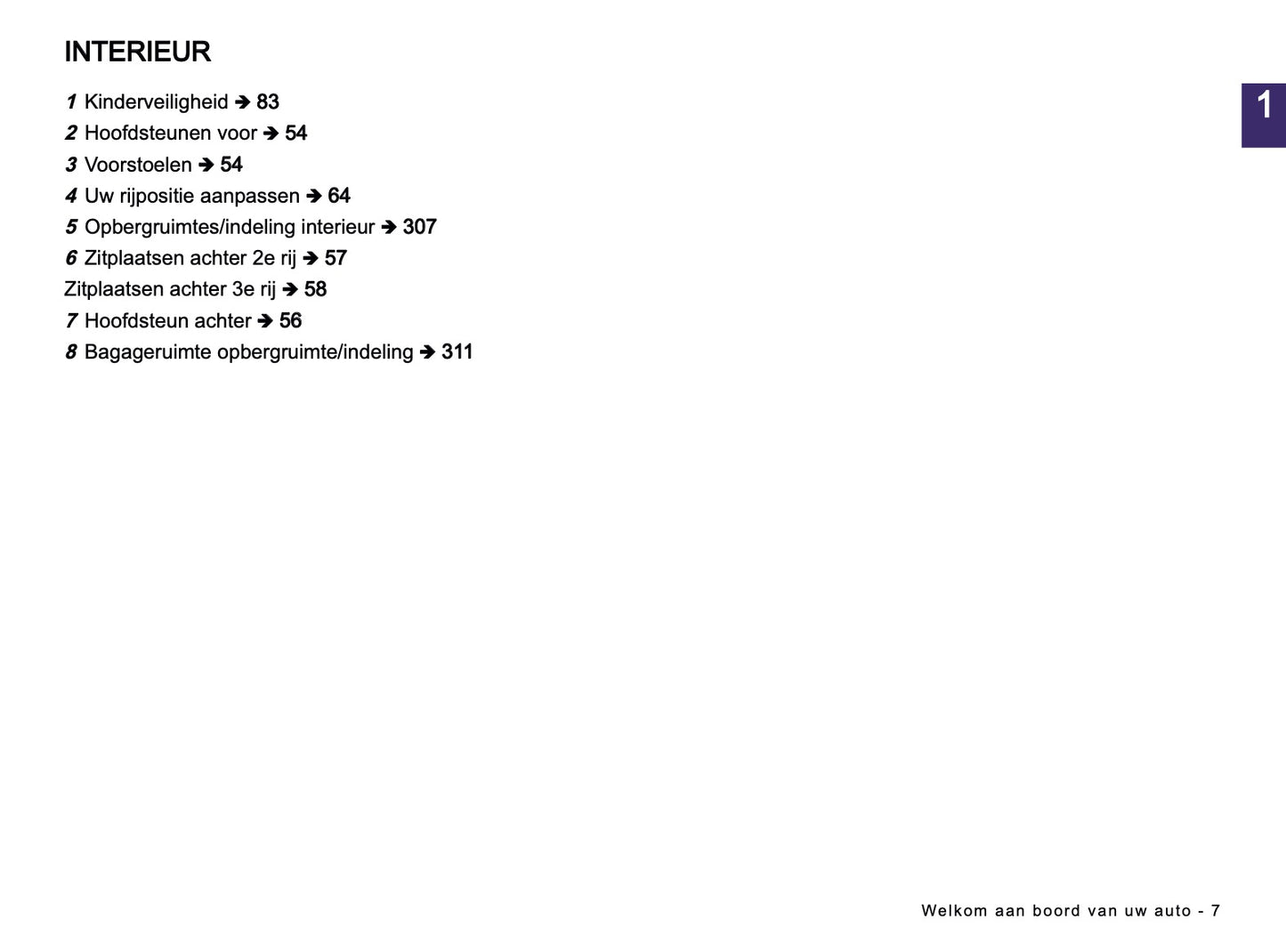 2024-2025 Dacia Jogger Owner's Manual | Dutch