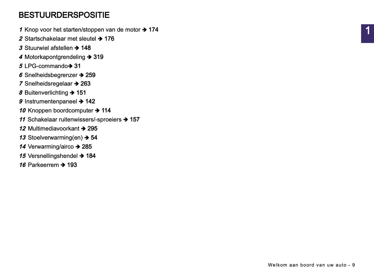 2024-2025 Dacia Jogger Owner's Manual | Dutch