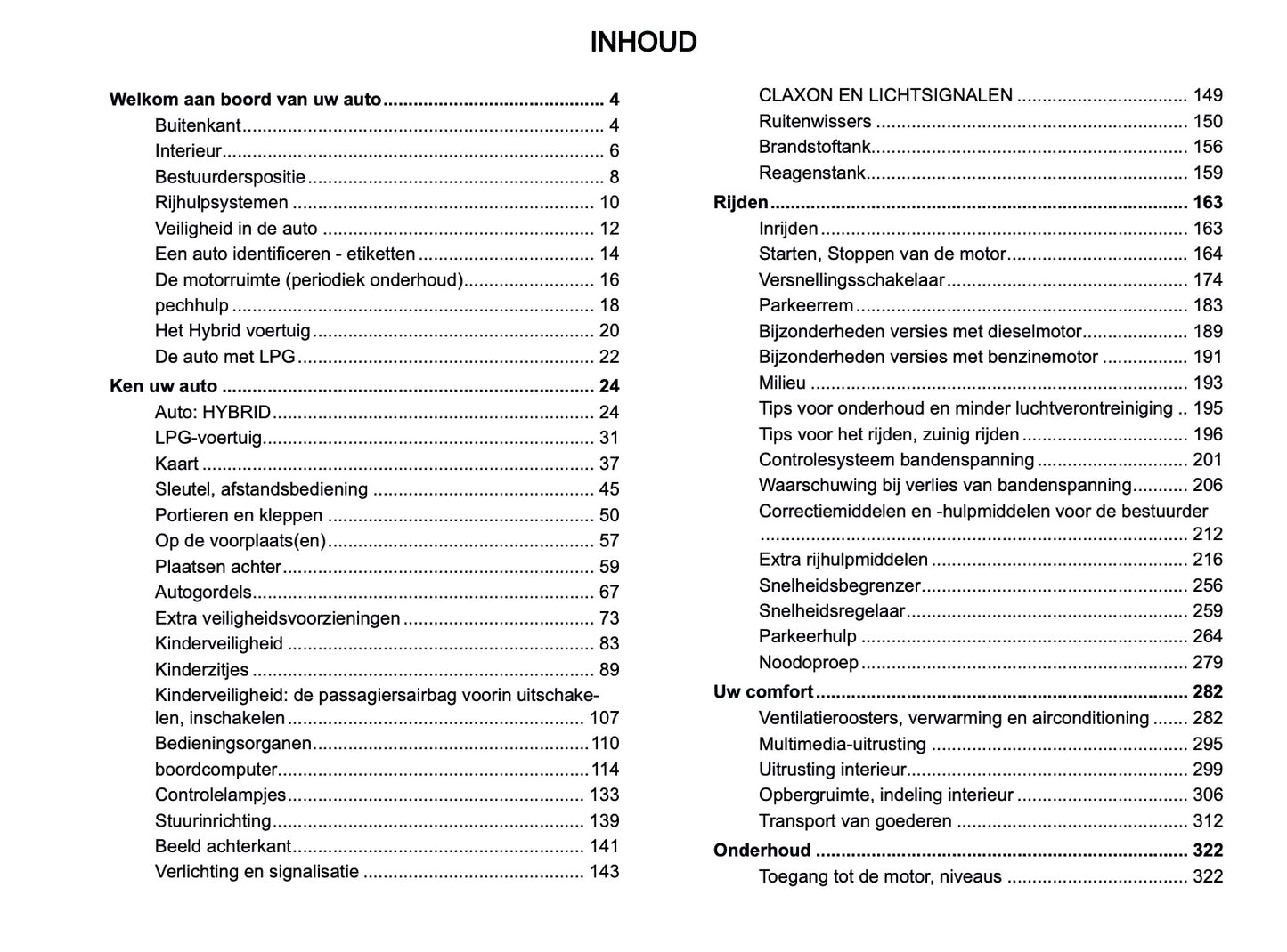 2025-2026 Dacia Jogger Owner's Manual | Dutch