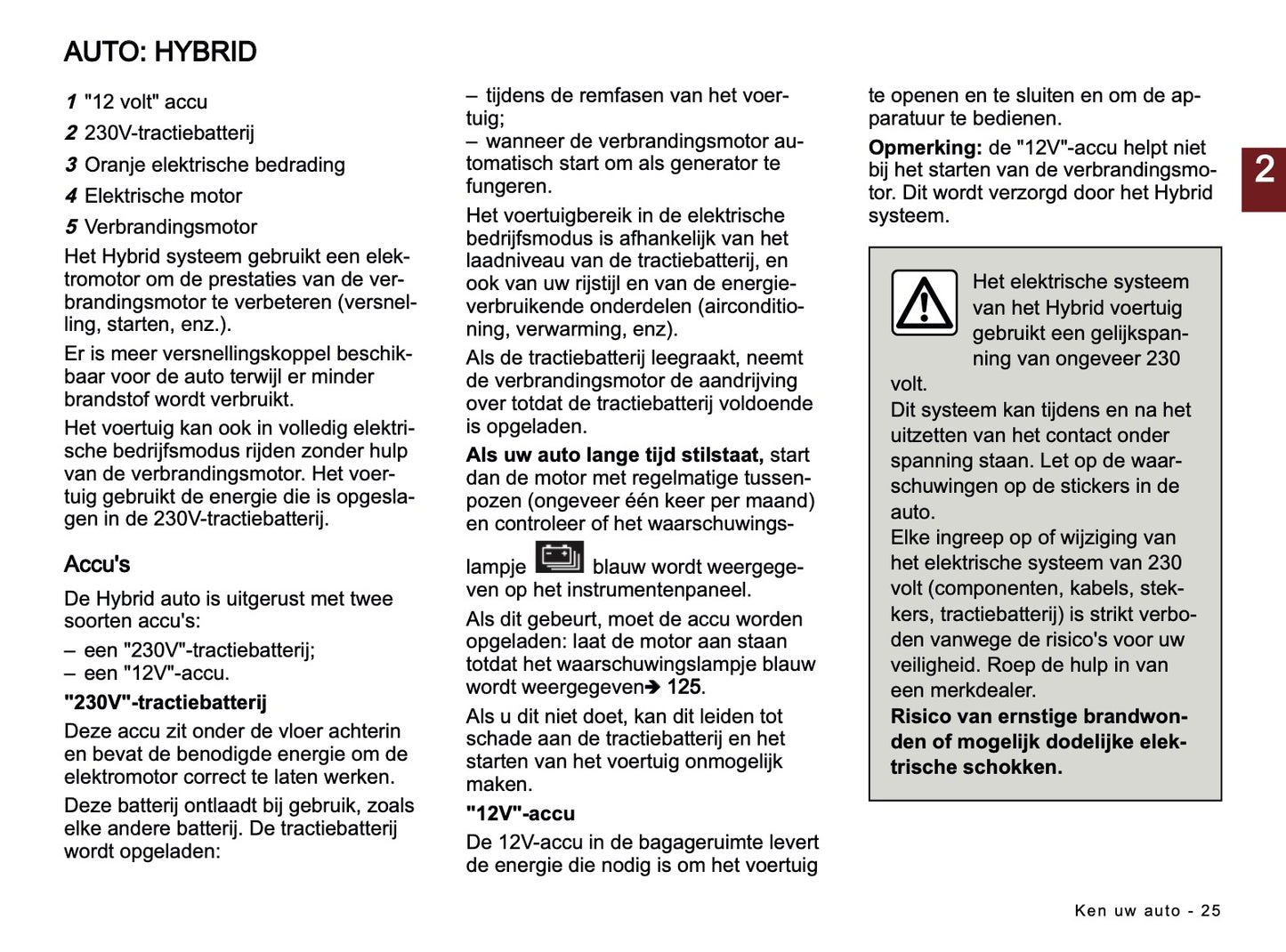 2025-2026 Dacia Jogger Owner's Manual | Dutch