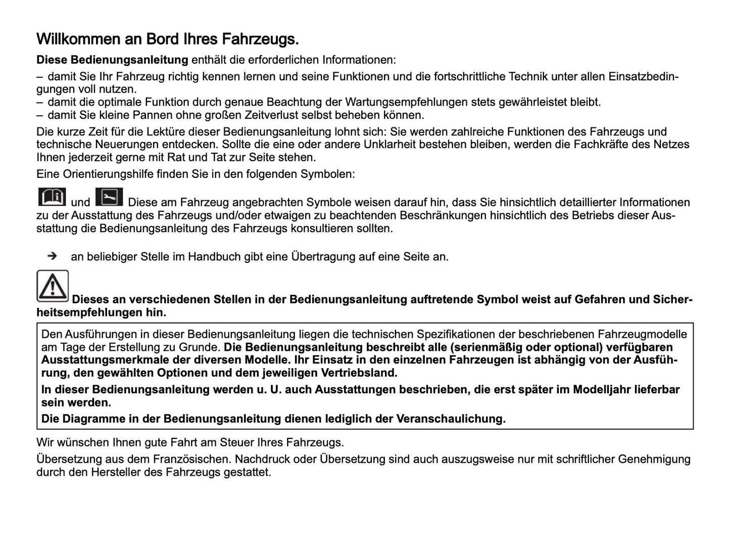 2025-2026 Dacia Sandero/Sandero Stepway Owner's Manual | German