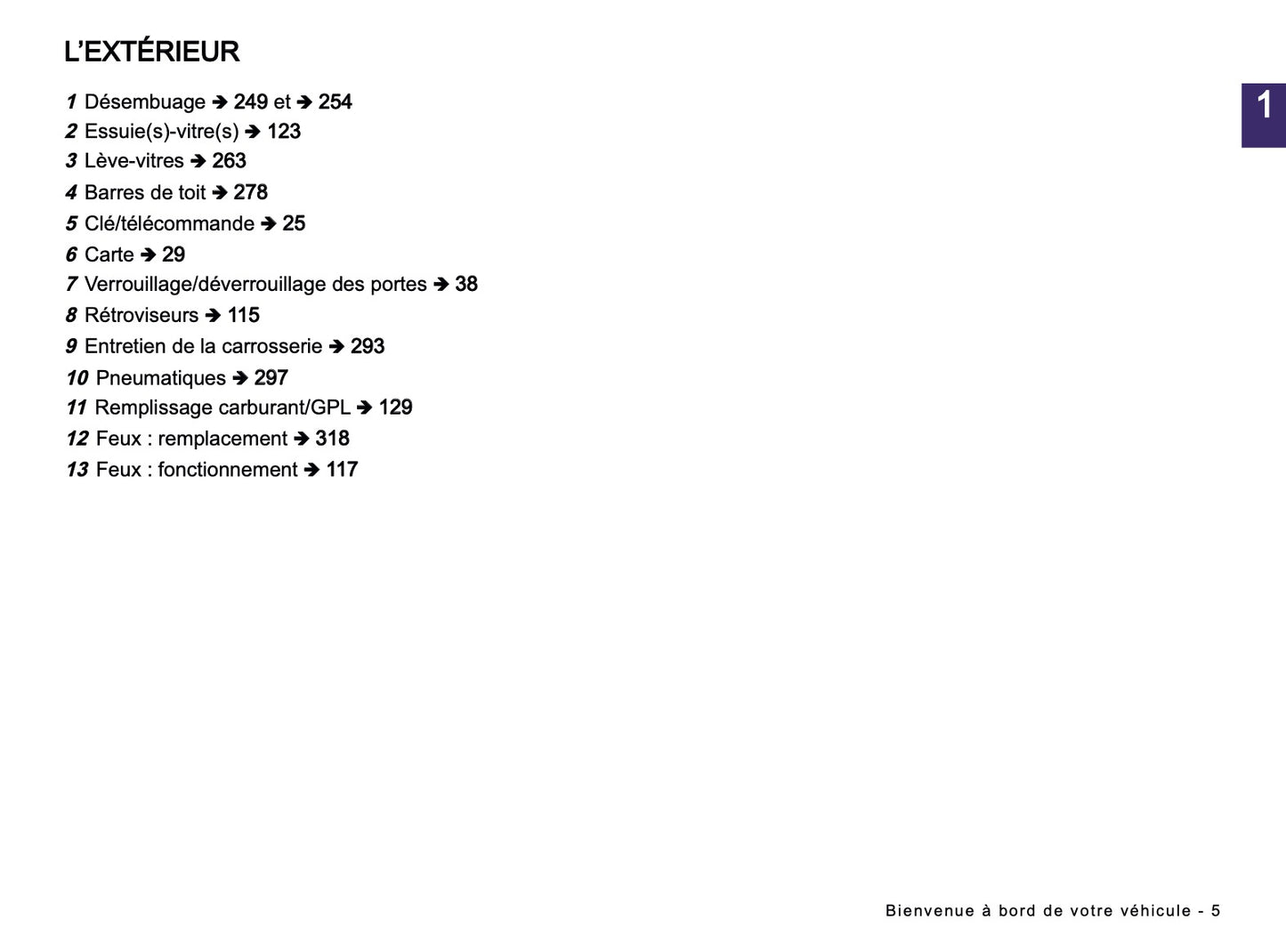 2024-2025 Dacia Sandero/Sandero Stepway Owner's Manual | French