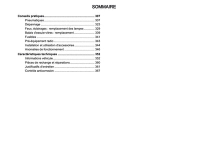 2025-2026 Dacia Sandero/Sandero Stepway Owner's Manual | French