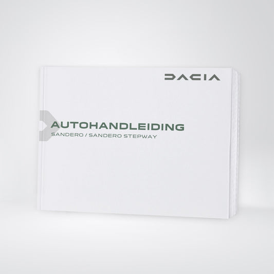 2025-2026 Dacia Sandero/Sandero Stepway Owner's Manual | Dutch