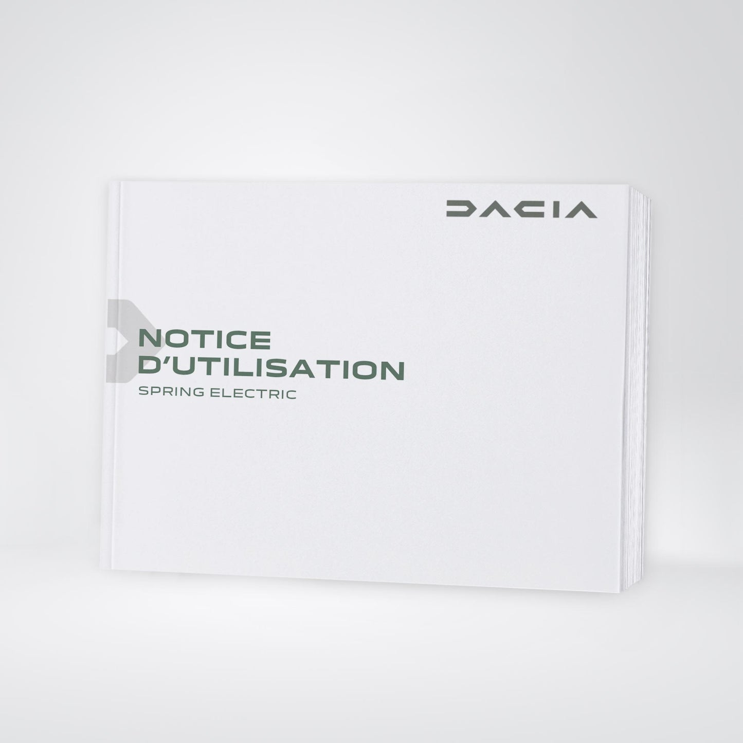 2024-2025 Dacia Spring Electric Manuel du propriétaire | Français