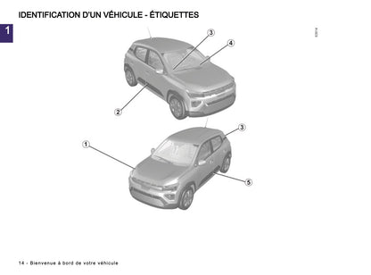 2024-2025 Dacia Spring Electric Manuel du propriétaire | Français