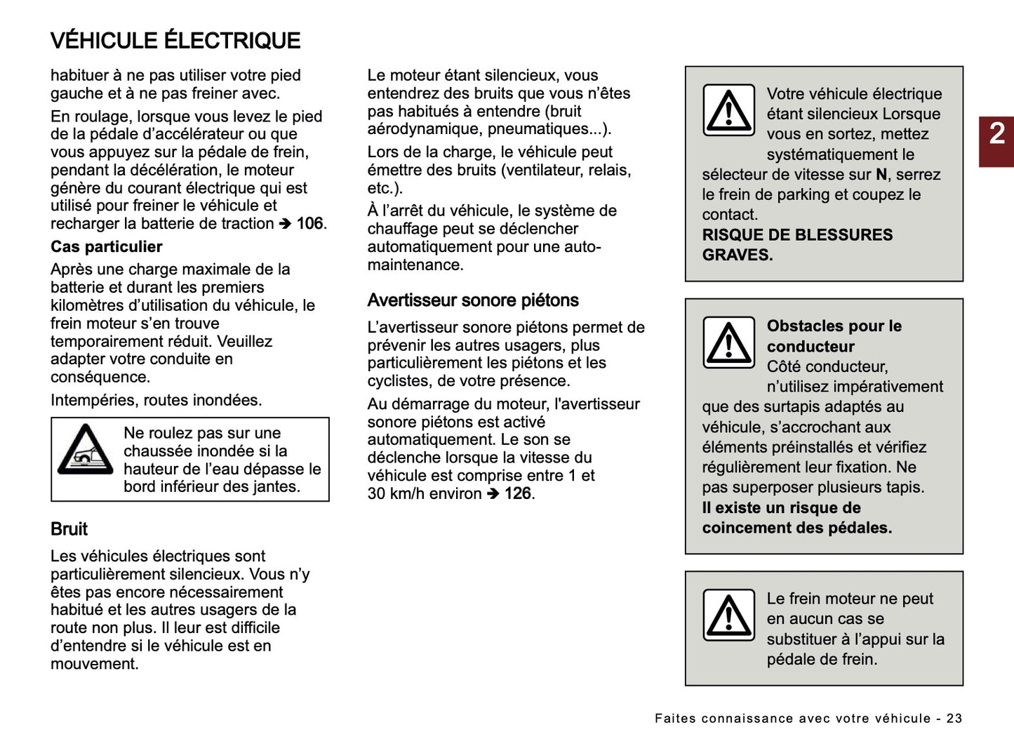 2024-2025 Dacia Spring Electric Manuel du propriétaire | Français