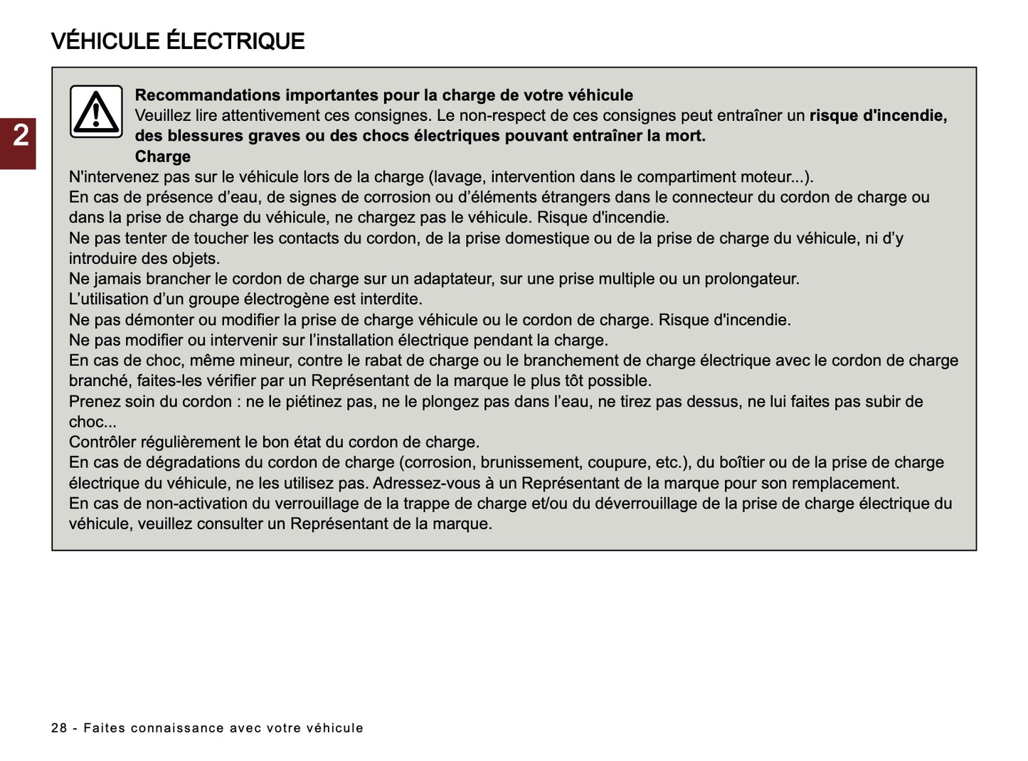 2024-2025 Dacia Spring Electric Manuel du propriétaire | Français
