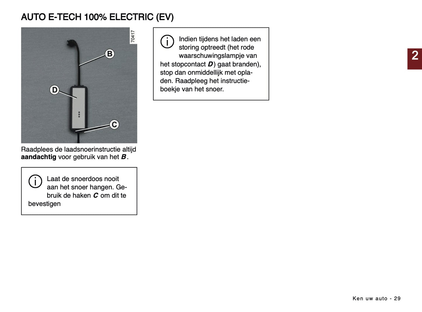 2024-2025 Dacia Spring Electric Owner's Manual | Dutch