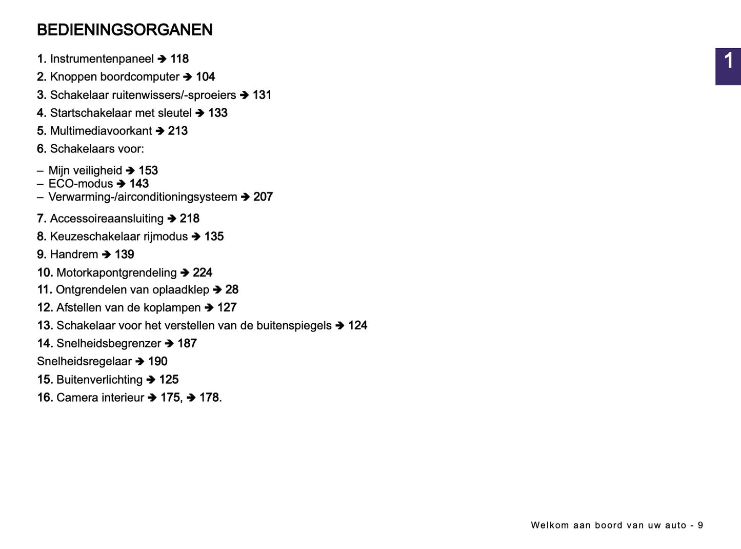 2026 Dacia Spring Electric Owner's Manual | Dutch