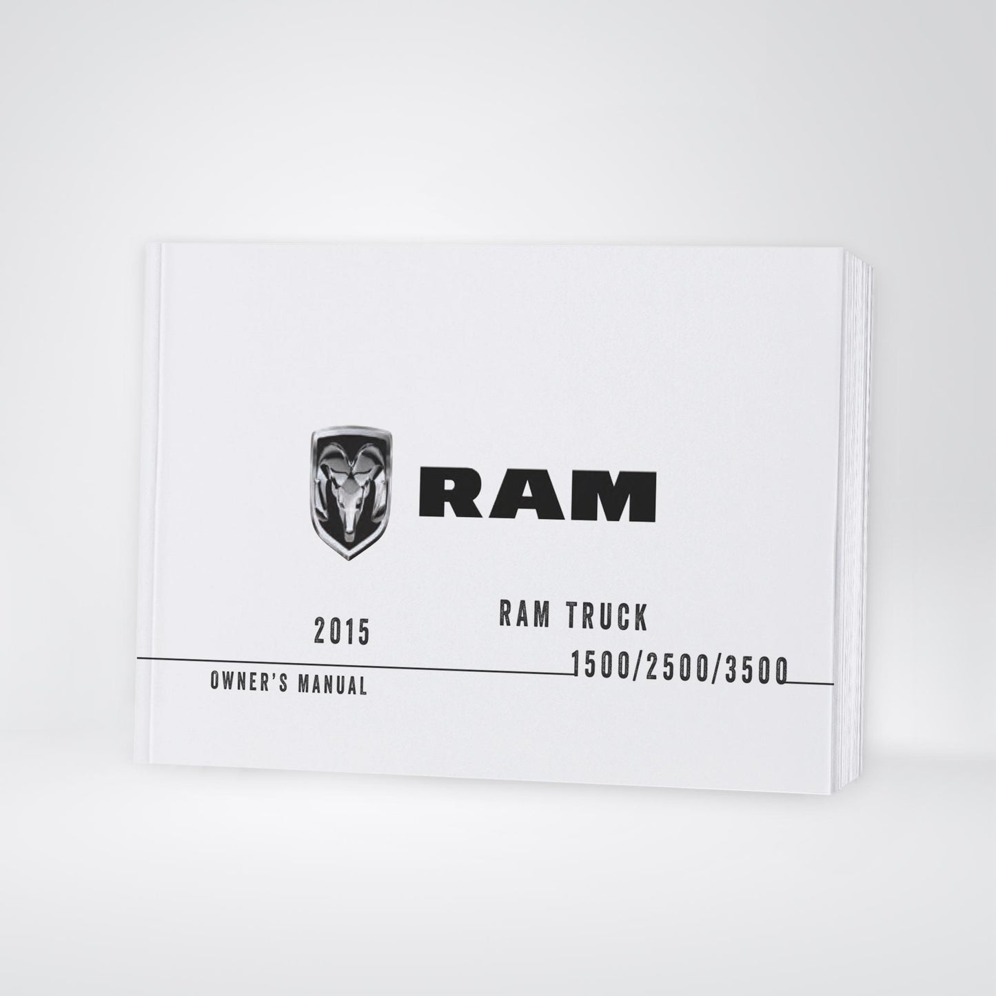 2015 Ram Trucks 1500/2500/3500 Owner's Manual | English US