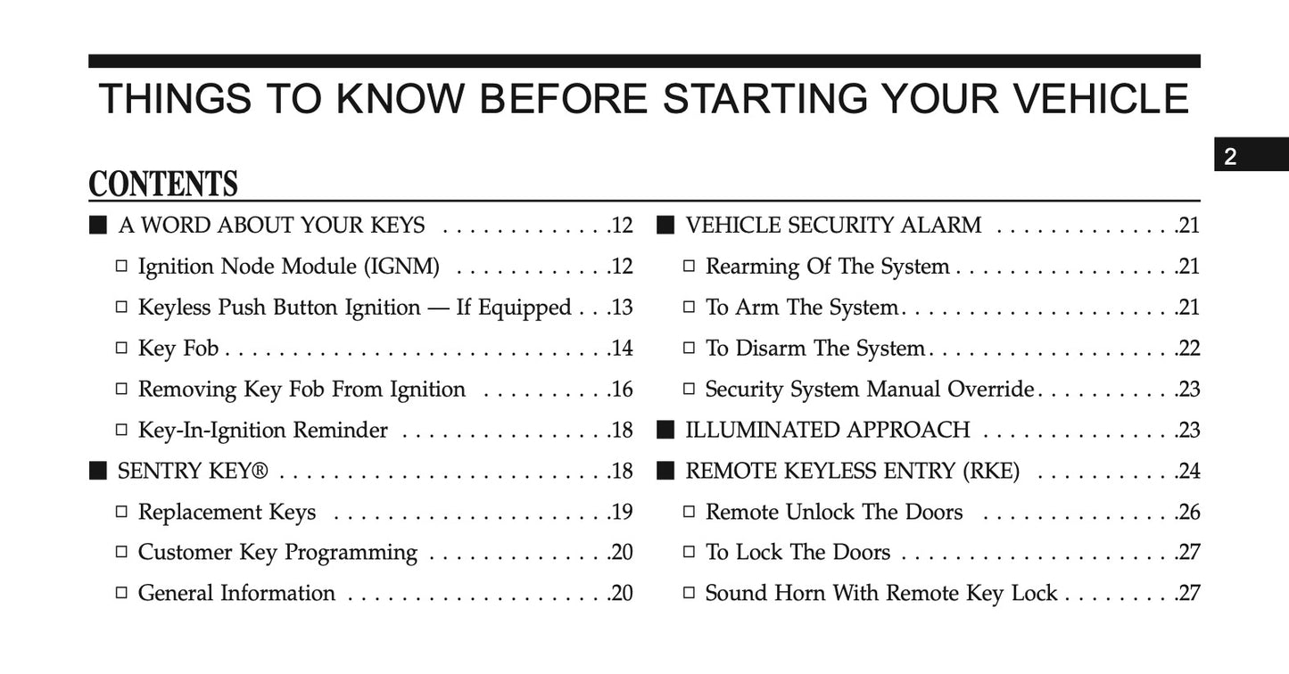 2015 Ram Trucks 1500/2500/3500 Owner's Manual | English US