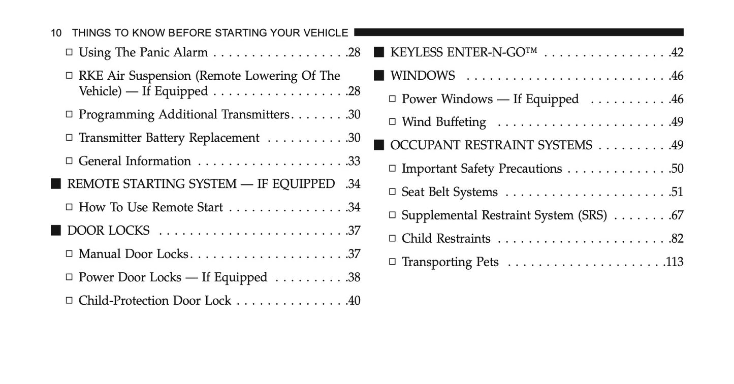 2015 Ram Trucks 1500/2500/3500 Owner's Manual | English US