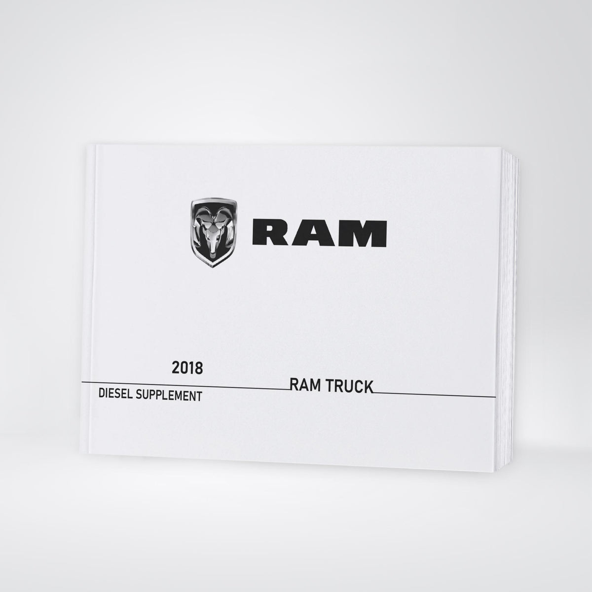 2018 Ram Truck Diesel Owner's Manual Supplement | English