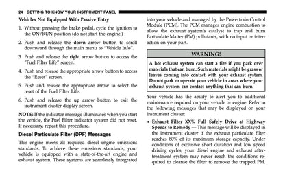 2018 Ram Truck Diesel Owner's Manual Supplement | English