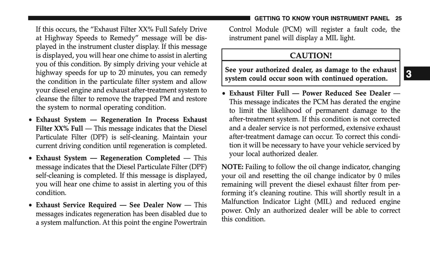 2018 Ram Truck Diesel Owner's Manual Supplement | English